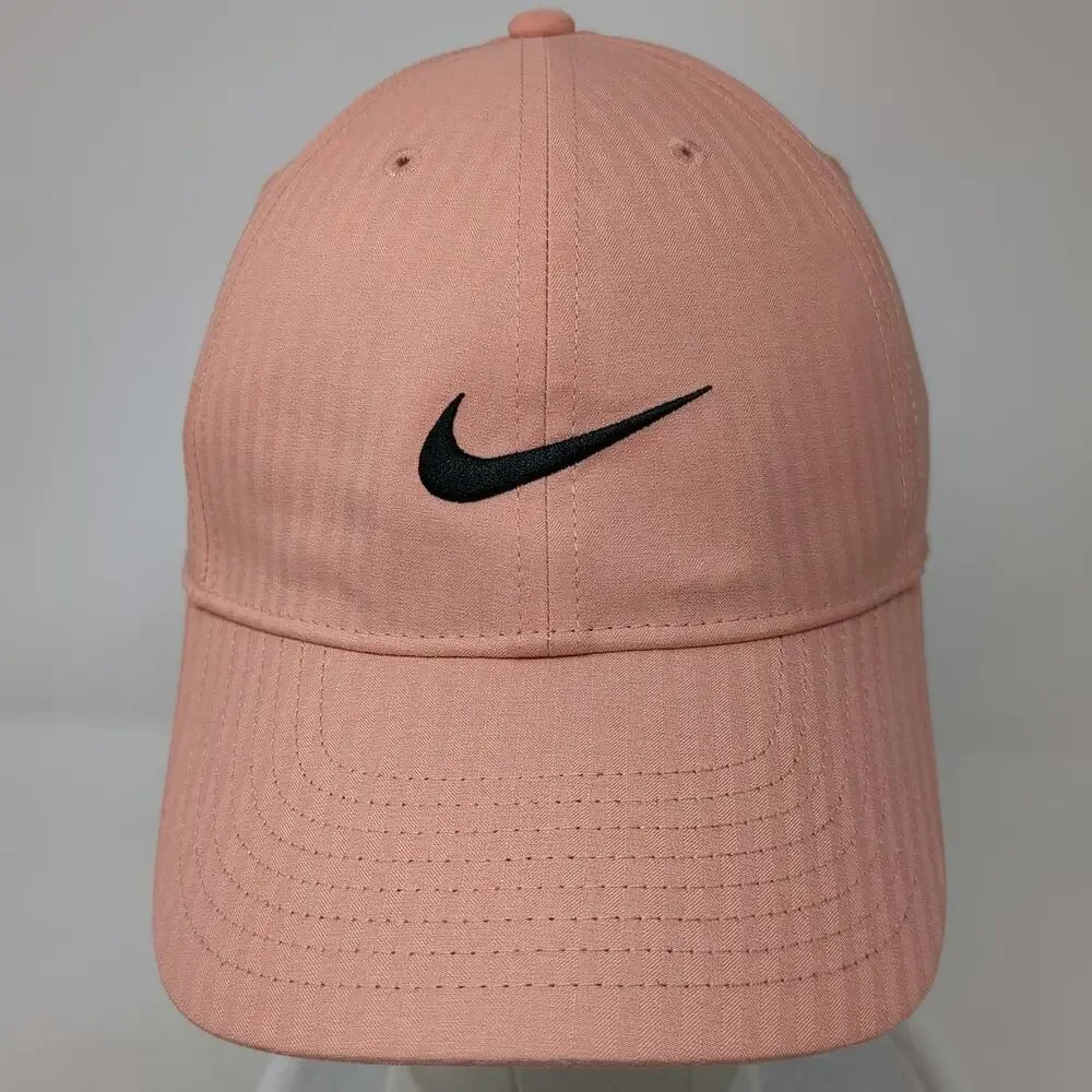 Nike Baseball Cap Pink Gray One Size Legacy 91 Dri-Fit Undervisor Slideback Hat